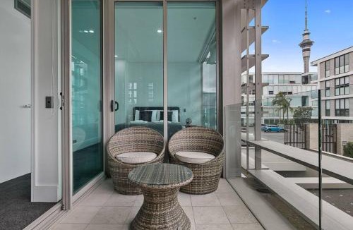 Auckland Central Business District Apartment | QV Stays Upscale Modern Viaduct Haven