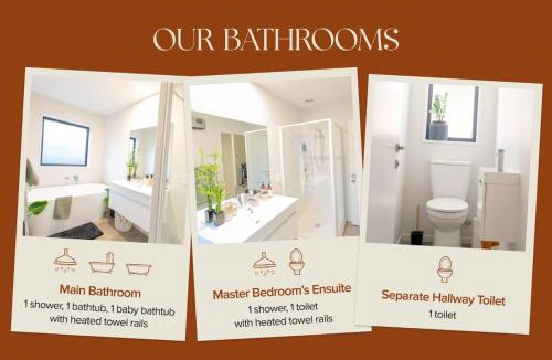 Prebbleton House | Quiet & Warm House Parking Sleeps 7, 19 mins from CHC airport