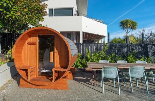 Nelson House | Moana Escape - Tasman Bay Views, Pool, Spa & Sauna