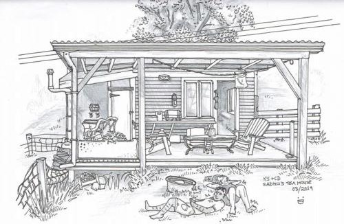 Bay of Plenty Region House | The Hilltop Farm Cabin Retreat