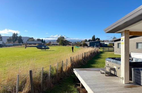 Ohakune House | Solar on Snowmass Red Door