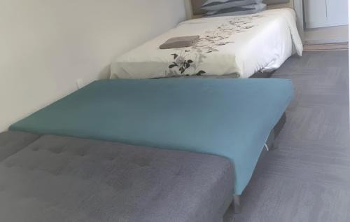 Epsom Ski Chalet | Three beds including 1 double bed, 1 double sofa bed, and 1 single sofa bed, Studio