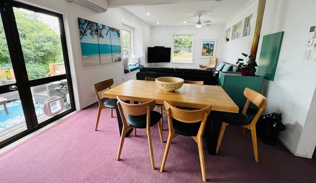Spacious bungalow set in an avocado orchard.