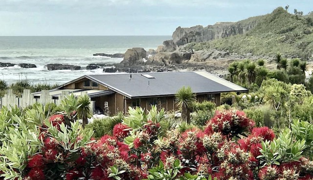 Spacious and Modern Beachfront Glamping Rental in Punakaiki, New Zealand in Punakaiki