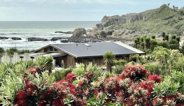 Spacious and Modern Beachfront Glamping Rental in Punakaiki, New Zealand in Punakaiki