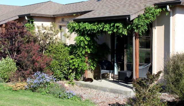Cozy Rental with Sweeping Views of Lush Gardens and Farmland in Gladstone, New Zealand in Masterton