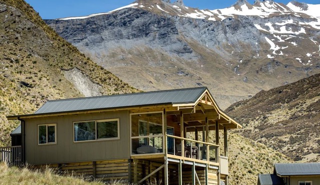 Secluded Cabin with Private Hot Tub Accessible only by Helicopter by Lake Wanaka, New Zealand in Wanaka