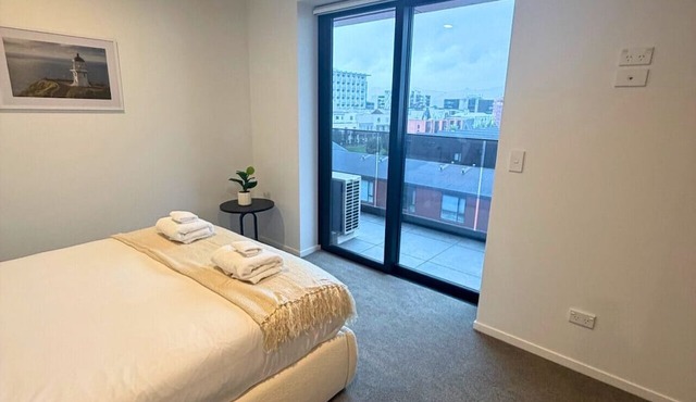 Brand-New 1BR Apartment near Te Kaha Stadium in Christchurch