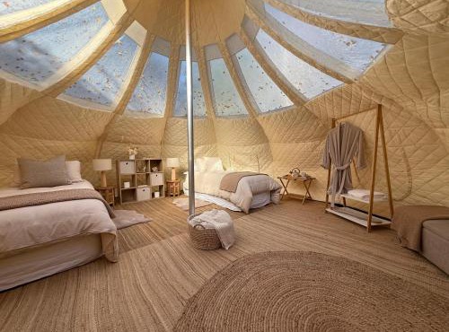 Forest Hillside Glamping Retreat in Lochiel