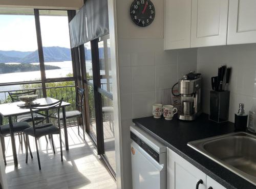 Allports Sea view Apartment with Spa pool in Waikawa