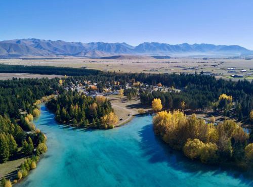 Lake Ruataniwha Holiday Park in Twizel